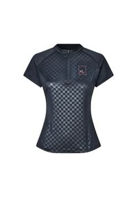 KINGSLAND - Koszulka treningowa do jeździectwa dla kobiet Kingsland KLMelanie. Kolor: niebieski. Sport: jeździectwo #1