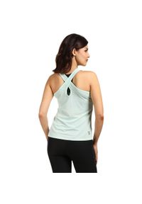 Damski tank top Kilpi Sien. Kolor: zielony. Materiał: materiał. Sport: bieganie #2
