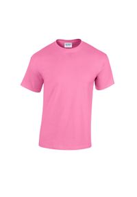 GILDAN - Ciężka Bawełniana Koszulka Unisex Dla Dorosłych. Kolor: fioletowy. Materiał: bawełna. Sport: turystyka piesza #1