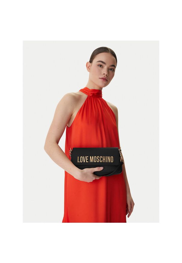 Love Moschino - Torebka LOVE MOSCHINO. Kolor: czarny
