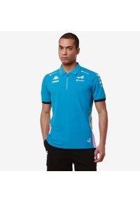 Kappa - Polo Alpine F1 Adrem 2024. Typ kołnierza: polo. Kolor: czarny, niebieski, wielokolorowy #1