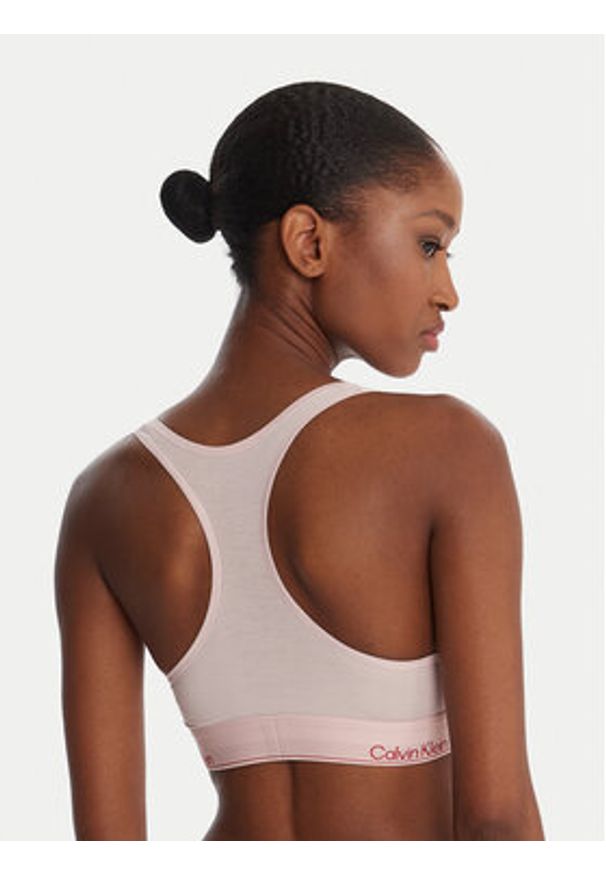 Calvin Klein Underwear Biustonosz top LV00QF8493 Różowy. Kolor: różowy. Materiał: bawełna