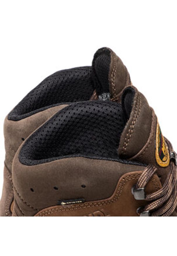 MEINDL - Meindl Trekkingi Kansas Gtx GORE-TEX 2892 Brązowy. Kolor: brązowy. Materiał: nubuk, skóra. Technologia: Gore-Tex. Sport: turystyka piesza