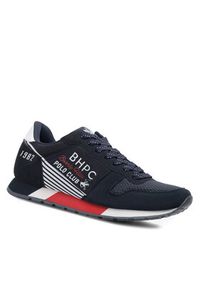 Beverly Hills Polo Club Sneakersy INSIGNIA-01 Granatowy. Kolor: niebieski. Materiał: materiał