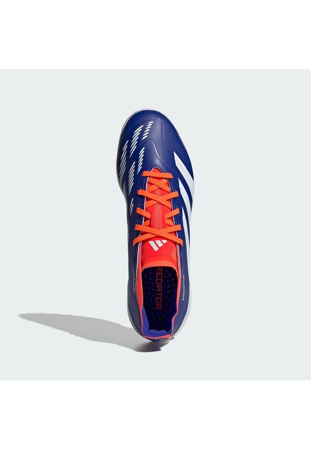 Adidas - Buty Predator League TF. Kolor: wielokolorowy, niebieski, biały, czerwony. Materiał: materiał. Sport: piłka nożna