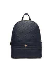 Beverly Hills Polo Club Plecak EO-BHPC-L-014-09 Granatowy. Kolor: niebieski. Materiał: materiał #3