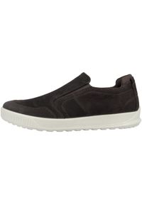 ecco - Buty do chodzenia męskie Ecco Byway. Zapięcie: bez zapięcia. Kolor: brązowy. Materiał: materiał. Szerokość cholewki: normalna. Sport: turystyka piesza