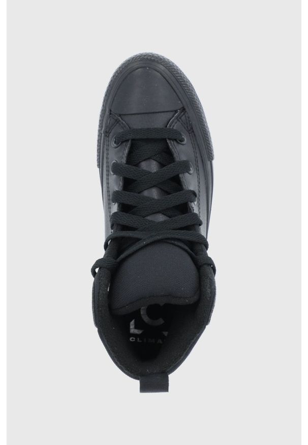 Converse - Trampki. Nosek buta: okrągły. Zapięcie: sznurówki. Kolor: czarny. Materiał: guma