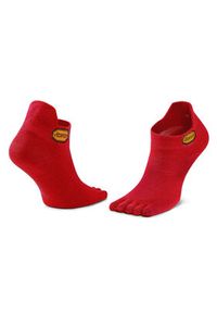 Vibram Fivefingers Skarpety Niskie Unisex Athletic No Show S18N04 Czerwony. Kolor: czerwony. Materiał: materiał #2