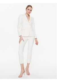 Weekend Max Mara Spodnie materiałowe Rana 2351310137 Écru Slim Fit. Materiał: materiał, syntetyk