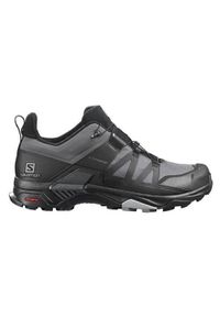 salomon - Buty trekkingowe męskie Salomon Trekkingowe X Ultra 4 Wide Gtx Gore-tex. Kolor: wielokolorowy, czarny. Materiał: materiał, syntetyk. Szerokość cholewki: normalna. Technologia: Gore-Tex