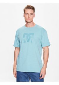 DC T-Shirt Star Pigment Dye ADYZT05223 Niebieski Relaxed Fit. Kolor: niebieski. Materiał: bawełna #1