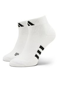 Adidas - adidas Zestaw 3 par niskich skarpet unisex Mid-Cut Socks 3 Pairs HT3450 Biały. Kolor: biały. Materiał: materiał #2