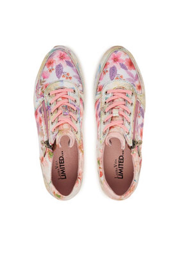 Laura Vita Sneakersy Gycmo 58 Kolorowy. Materiał: skóra. Wzór: kolorowy