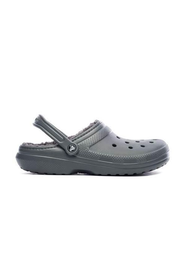 Buty do chodzenia męskie Crocs Classic Lined Clog. Zapięcie: bez zapięcia. Kolor: wielokolorowy, szary. Materiał: materiał, syntetyk. Szerokość cholewki: normalna. Sport: turystyka piesza