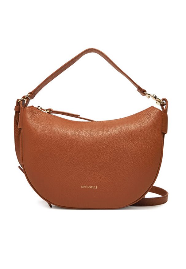Coccinelle Torebka E1 SHA 13 03 01 Brązowy. Kolor: brązowy. Materiał: skórzane