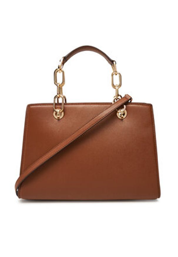 MICHAEL Michael Kors Torebka Cynthia 30S4GCYS2T Brązowy. Kolor: brązowy. Materiał: skórzane