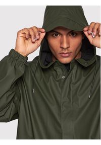 Rains Kurtka przeciwdeszczowa Unisex 18140 Zielony Regular Fit. Kolor: zielony. Materiał: syntetyk #6
