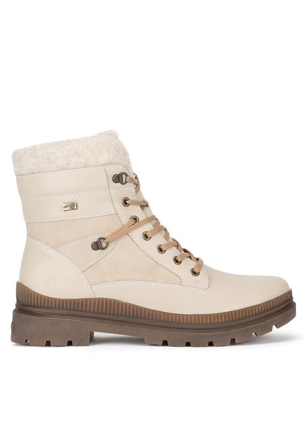 Trzewiki Remonte. Kolor: beżowy