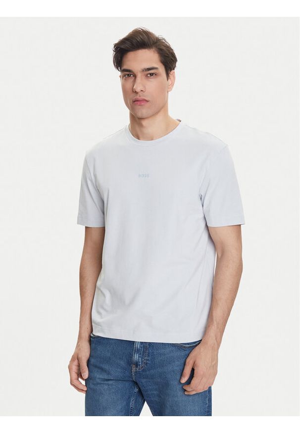 BOSS T-Shirt Tchup 50473278 Szary Relaxed Fit. Kolor: szary. Materiał: bawełna
