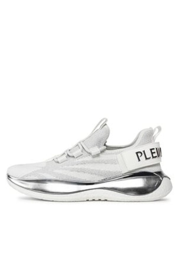 Plein Sport Sneakersy The Bubble Gen.X.02 Tiger FACS USC0432 STE003N Biały. Kolor: biały. Materiał: materiał