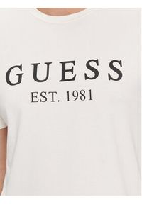 Guess T-Shirt U4RI22 K6YW0 Biały Regular Fit. Kolor: biały. Materiał: bawełna #4