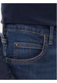 Lee Jeansy Rider 112360204 Granatowy Slim Fit. Kolor: niebieski #5