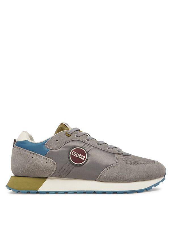Colmar Sneakersy Authentic SS25/065 Szary. Kolor: szary. Materiał: zamsz, skóra