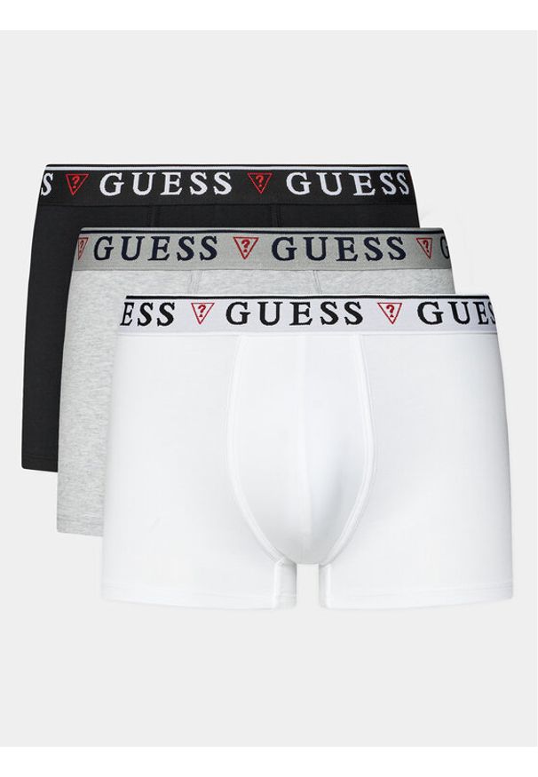 Guess Komplet 3 par bokserek Brian U97G01 KCD31 Kolorowy. Materiał: bawełna. Wzór: kolorowy