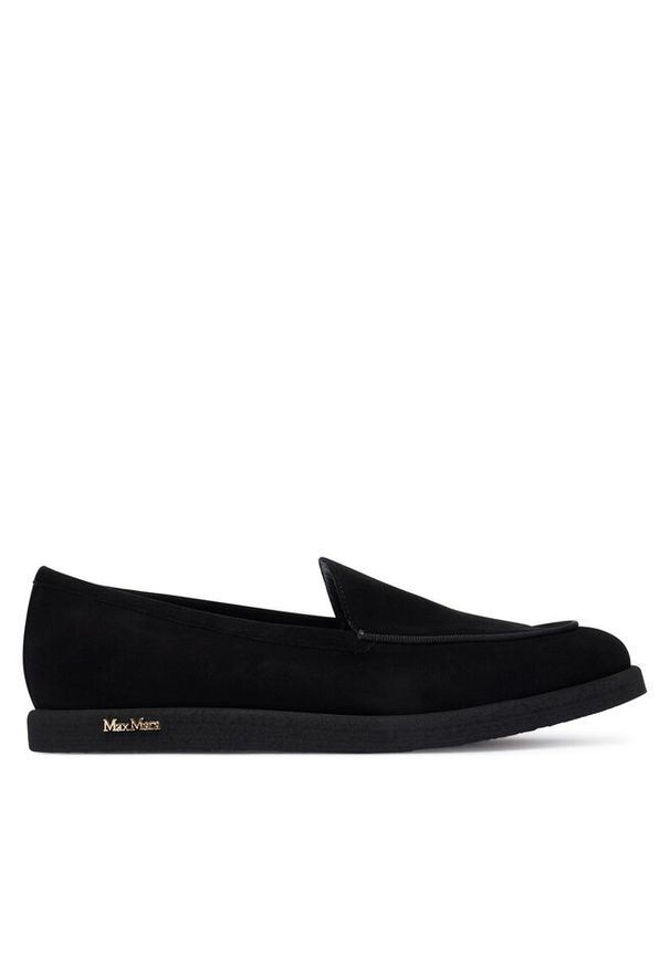 Mokasyny Max Mara. Kolor: czarny