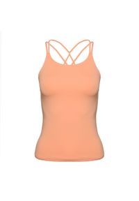 GYMSHARK - Tank top treningowy damski Gymshark Studio Tank. Kolor: różowy