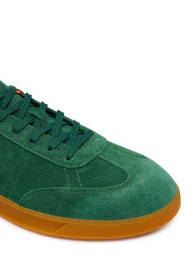 Polo Ralph Lauren Sneakersy 809P06951003 Zielony. Kolor: zielony. Materiał: skóra, zamsz