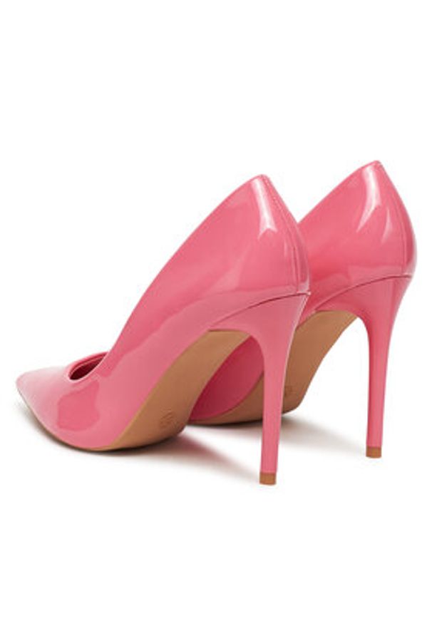 DeeZee Szpilki AS2288-11 Różowy. Kolor: różowy. Materiał: skóra. Obcas: na szpilce