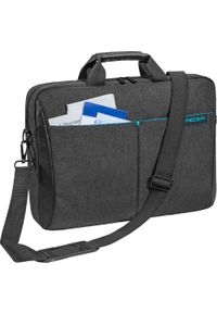 Torba Pedea Lifestyle 17.3" Czarna (66065004). Kolor: czarny