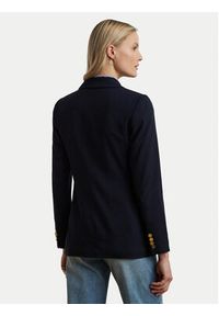 Lauren Ralph Lauren - LAUREN RALPH LAUREN Marynarka 200911071001 Granatowy Straight Fit. Kolor: niebieski. Materiał: wełna #2
