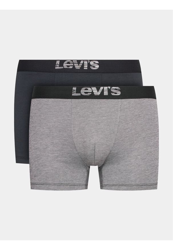 Levi's® Komplet 2 par bokserek 37149-0625 Czarny. Kolor: czarny. Materiał: bawełna