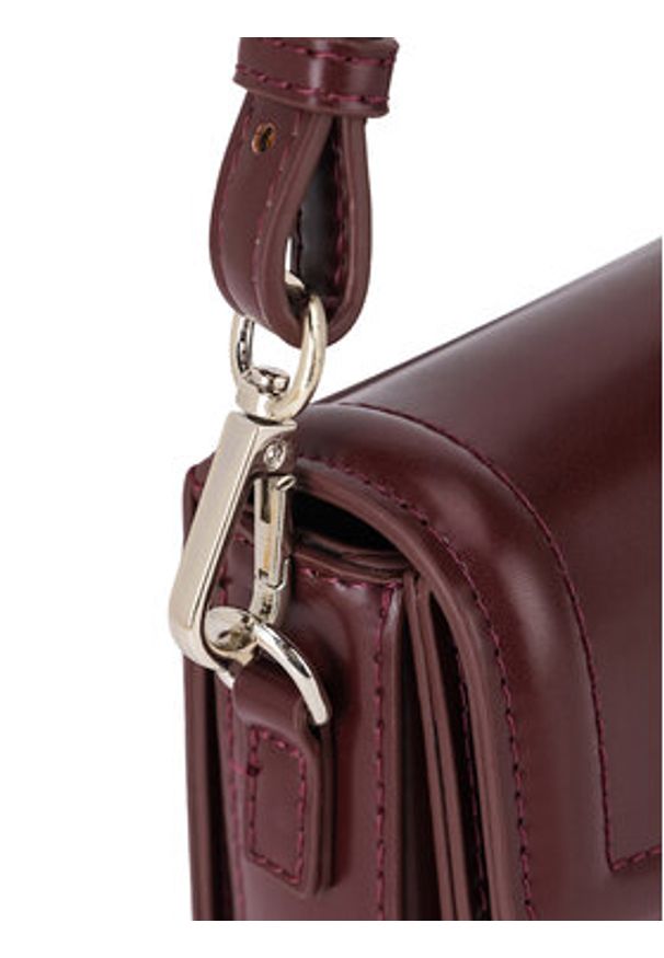 Beverly Hills Polo Club Torebka BHPC-L-001-06 Bordowy. Kolor: czerwony
