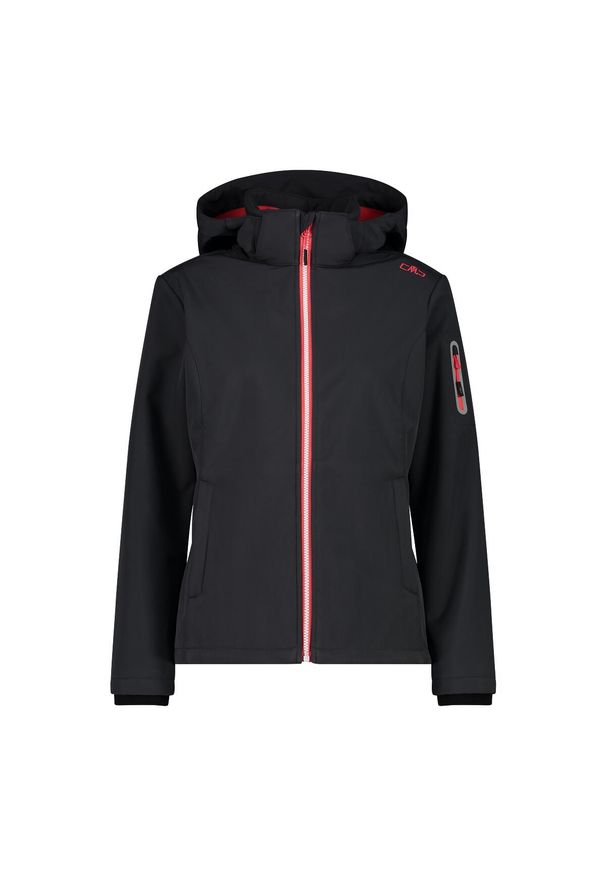 Kurtka damska turystyczna CMP 39A5006. Kolor: czarny. Sport: turystyka piesza