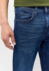 Mustang - Męskie Spodnie Jeansowe MUSTANG Orlando Slim Denim Blue 1015500 5000 883