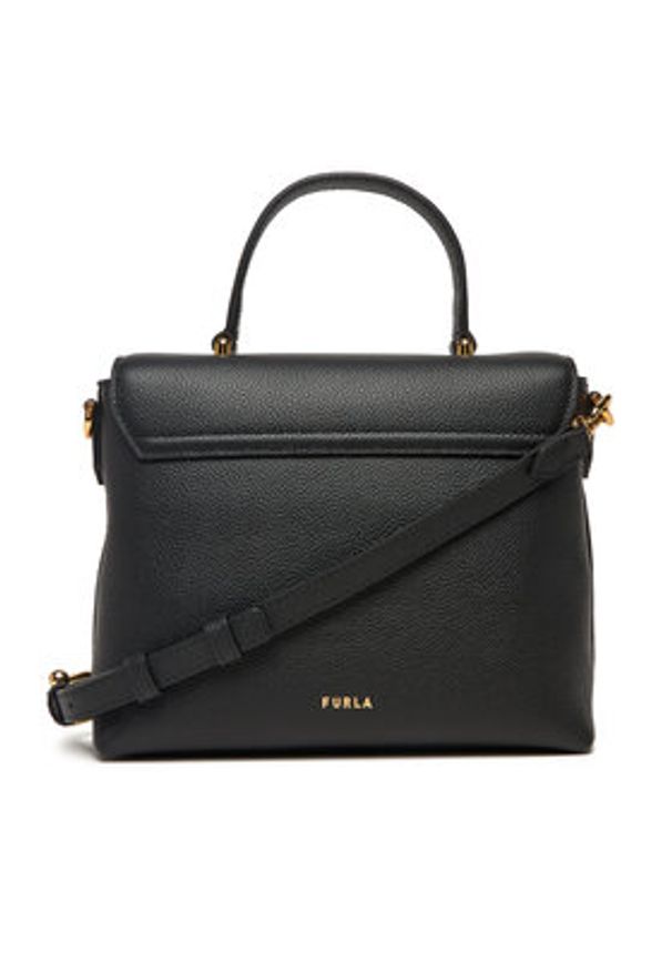 Furla Torebka WB01882-BX3036-O6000-1-002-20-BG-B Czarny. Kolor: czarny. Materiał: skórzane