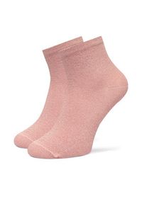 TOMMY HILFIGER - Tommy Hilfiger Skarpety krótkie 373001001 Różowy. Kolor: różowy. Materiał: bawełna #3