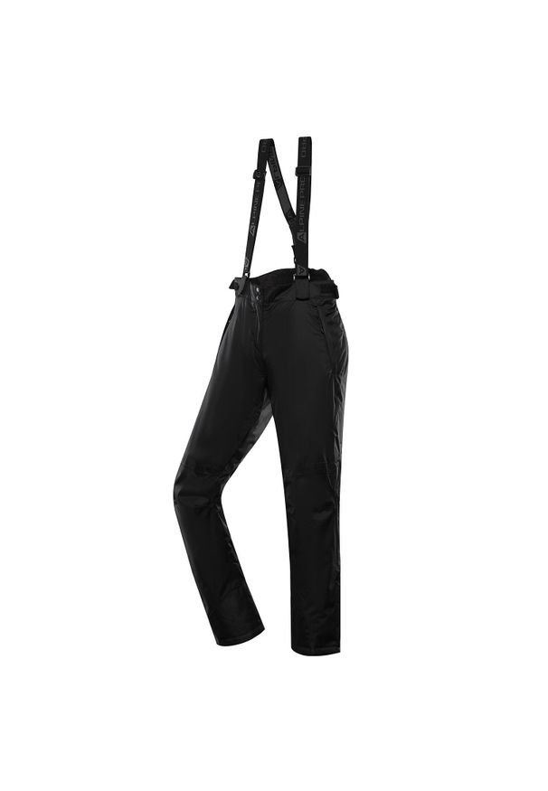 ALPINE PRO - Spodnie damskie narciarskie snowboardowe 10.000 Alpine Pro Edesa. Kolor: czarny. Sezon: zima. Sport: narciarstwo, snowboard