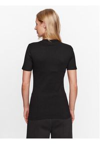 Puma T-Shirt Classics 621382 Czarny Slim Fit. Kolor: czarny. Materiał: bawełna #3