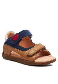 Geox Sandały B Sandal Macchia Boy B454VA 0CL22 C5GF4 Brązowy. Kolor: brązowy #5