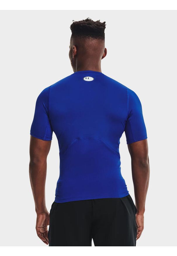 Koszulka fitness męska Under Armour Ua Hg Armour Comp SS. Kolor: niebieski. Długość rękawa: krótki rękaw. Długość: krótkie. Sport: fitness