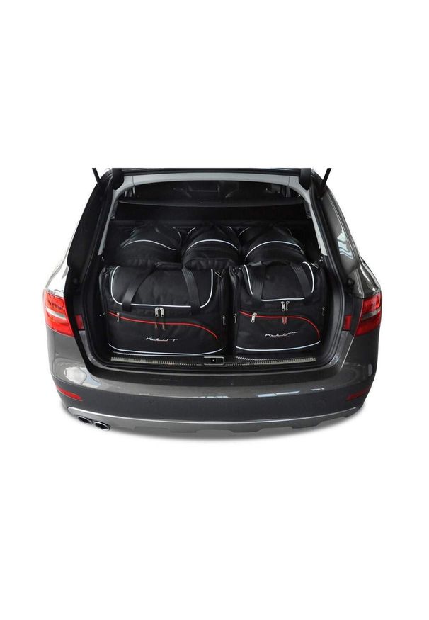 KJUST - Torby Do Bagażnika Audi A4 Avant 2008-2015 5Szt Kjust. Kolor: czarny. Styl: sportowy