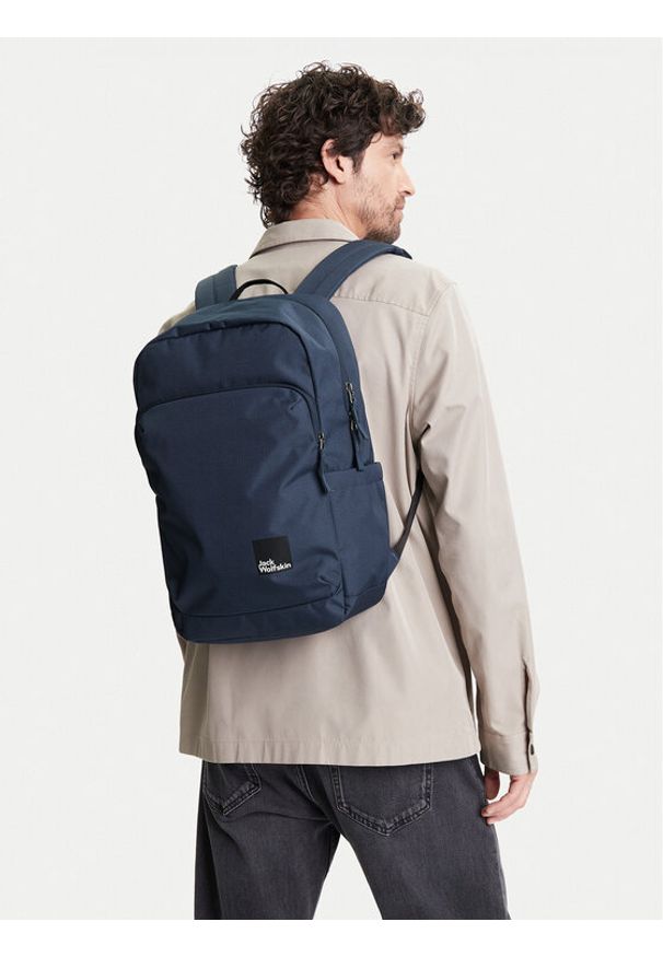 Jack Wolfskin Plecak Terraview A64867 C0412 Granatowy. Kolor: niebieski. Materiał: materiał