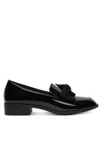 Loafersy DeeZee. Kolor: czarny