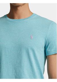 Polo Ralph Lauren T-Shirt 710671438365 Niebieski Custom Slim Fit. Typ kołnierza: polo. Kolor: niebieski. Materiał: bawełna #2