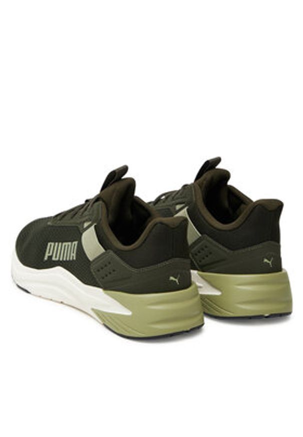 Puma Buty do biegania Ftr Wave 311095 10 Khaki. Kolor: brązowy. Materiał: materiał